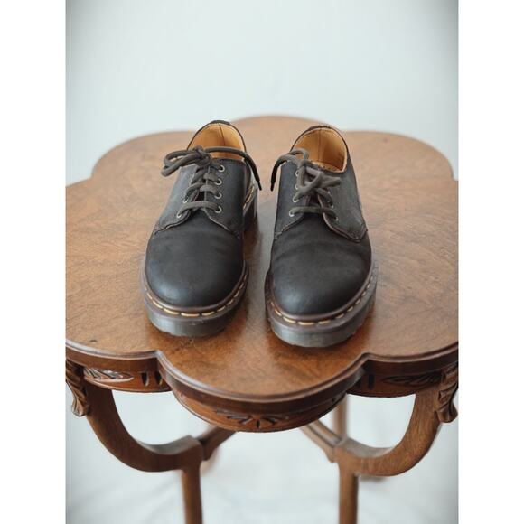 Dr. Martens MIE England Oxford Unisex Brown Shoes US Womens 5 US Mens 4 #0055 - Picture 1 of 9